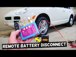 Car Battery Disconnect Switch With Remote Control Product Review