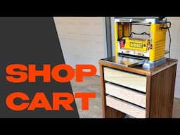 Woodworking Shop Cart | HUGE Workshop Upgrade!!!