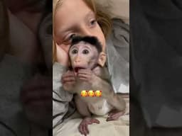 Her brother is a monkey?! Yes family doesn’t always mean blood related!