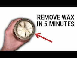 How To Remove Wax From A Candle Jar Without Water in 5 Minutes