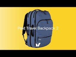 Pakt Travel Backpack 2 - For one bag travel #onebagtravel