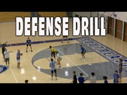 Basketball Drill for Defense - Improve Your Team Defense With This 4 on 3 "Celtic Drill"