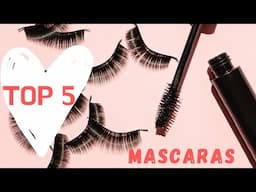 TOP 5 MASCARAS pour des Yeux de Biche