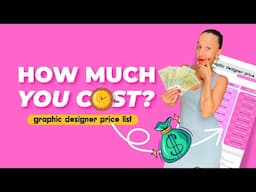 GRAPHIC DESIGNER PRICE LIST + PRICE TABLE FOR DESIGN WITH EXAMPLES