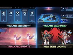 Ranked Game LANE SELECTION is here, and other latest update!