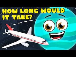 How Long Does It Take To Fly A 747 Jet Around Each Planet!? | KLT