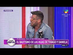 El episodio por el que Romina Uhrig faltó al bautismo de las hijas de Daniela Celis y Thiago Medina