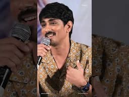 Hero #Siddharth About Aditi Rao At Miss You Pre-Release Press-Meet | YouWe Media