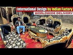 Royal Carving Furniture at Factory Price | Sofa Bed Dining Dressing from Saharanpur Oldest Factory