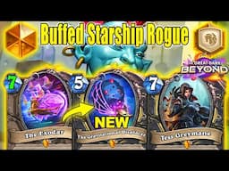 Buffed Thief Starship Rogue Deck Is Actually So Good To Play At The Great Dark Beyond | Hearthstone