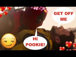 Deadpool & Wolverine acting like a MARRIED COUPLE for 4 min straight 🤠 (funny moments)