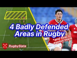 4 Badly Defended Areas in Rugby & How to Exploit Them - RugbySlate Analysis