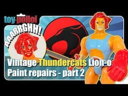 Vintage Thundercats 😾 Lion-o repairs part 2 - Toy Polloi