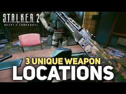 How To Get Lynx Sniper Rifle, Combatant & Spitter Unique Weapons Missable - Stalker 2