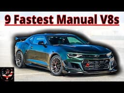 9 Fastest V8 Manual American Cars - 2024