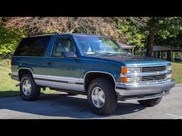 Is This GM/Chevrolet's Best Truck: 1995 Chevrolet Tahoe 2-Door SUV (Blazer/GMT400)