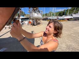 S2E44 the LAST of the boat projects on the hard (Dominican Republic)