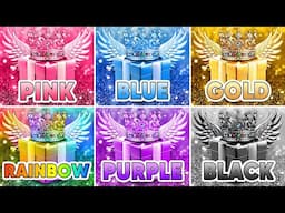 Choose Your Gift...! Pink, Blue, Gold, Rainbow, Purple or Black 💗💙⭐🌈💜🖤 How Lucky Are You? 😱