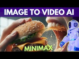 BURGER Minimax AI - Image To Video Example #3