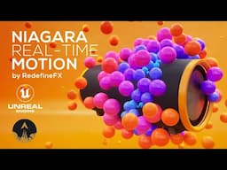 Niagara Motion: A Beginner Real-Time Motion Design Course in Unreal Engine 5.4 by RedefineFX