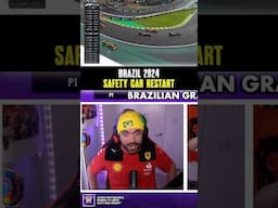 CHAMPIONSHIP Defining Safety Car Restart! 🏆  - 2024 Sao Paulo Grand Prix