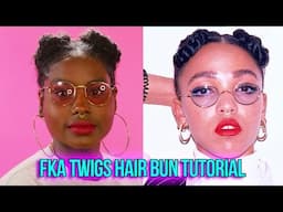 How to Get FKA Twigs' Hair Tutorial | HISSYFIT