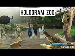 Flying to AUSTRALIA to Visit the HOLOGRAM ZOO