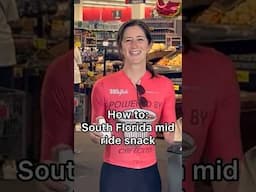 Emily did a good job guiding the Miami episode. Why is a mid ride cafecito important?