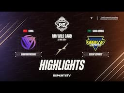 DianFengYaoGuai vs Geekay Esports HIGHLIGHTS M6 World Championship Wild Card Stage | GKE vs DFYG