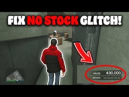 How to FIX the NIGHTCLUB NO STOCK GLITCH in in GTA 5 Online..