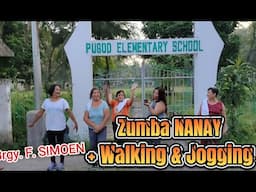 Zumba + Walking and Jogging | Zumba Nanay of Pugod, Brgy. F. Simeon | JergStyle