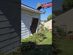 Stuffing Your Mom's She Shed In A Dumpster In One Minute