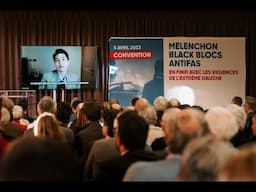 Andy Ngo speaks at Paris conference about Antifa/Andy Ngo prend la parole à la conférence sur Antifa