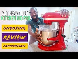 Kitchen Aid Mixer - Unboxing And Reviewing the 7Quart Heavy Duty Pro Model