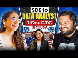 Developer to Data Analyst | 1 Cr+ CTC | Complete Roadmap