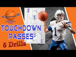 The Most INSANE Basketball Drills To Throw TOUCHDOWN PASSES!