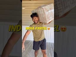 India నుండి parcel వచ్చింది 😍 #comedy #shorts #usa #india