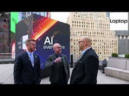 Mark Anthony Ramirez interviews Dan Rogers and Rob Hallock from Intel at Intel AI Everywhere event!