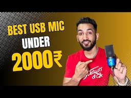 Best Budgeted USB MIC Under 2000₹ || Fifine K669B