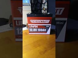 Cyclenbatt LifePO4    12.8v 100 ah