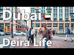 Dubai Walk Deira Indian District 4K🇦🇪