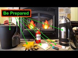 Tips to Prevent House Fires 🚧 | Fireplace / Wood Stove Basic Safety 🦺