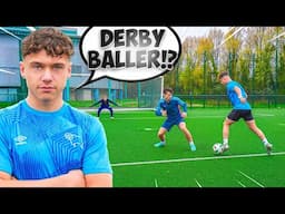 I Took 20 1v1's Against an Insane Pro Talent in League 1! Derby baller Cruz!