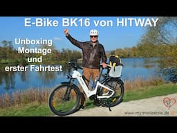 E-Bike BK16 von HITWAY – Unboxing Montage und erster Fahrtest 🚴‍♂️⚡