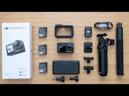 DJI OSMO Action 5 PRO Adventure Combo Unboxing [ No commentary ]