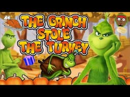 Grinch Stole the Turkey | Grinch Autumn Run and Freeze | Brain Break for Kids | PhonicsMan Fitness