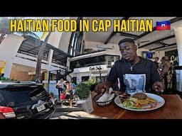 Haitian Food at Cap Deli Cap Haitien 🇭🇹| Fried Goat Meat | Black Rice