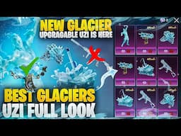 M416 Glacier ❌ UZI Glacier Lvl 8 ✅ | Glacier Ultimate Spin Is Here |PUBGM