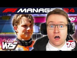 THIS CAR IS NOT BUILT FOR MONACO | F1 Manager 2024 CREATE-A-TEAM EP 79