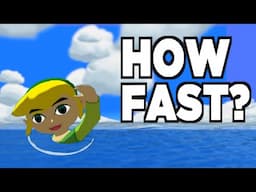 How fast can you TOUCH WATER in every ZELDA game?